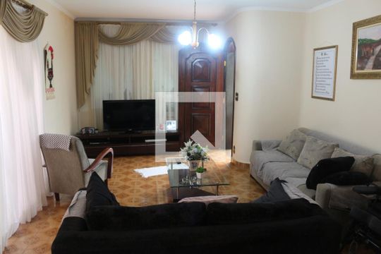 Sala de casa à venda com 5 quartos, 447m² em Jardim Sao Caetano, São Caetano do Sul