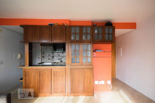 Sala de apartamento à venda com 1 quarto, 50m² em Jardim Londrina, São Paulo