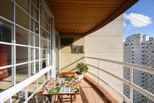 Varanda de apartamento à venda com 1 quarto, 50m² em Jardim Londrina, São Paulo