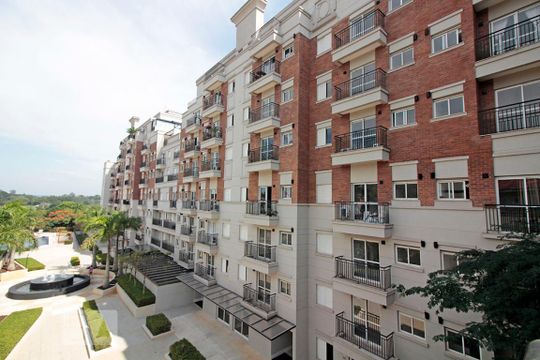 Fachada de apartamento para alugar com 2 quartos, 89m² em Granja Viana, Cotia