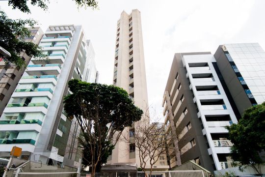 Fachada de apartamento para alugar com 1 quarto, 38m² em Bela Vista, São Paulo