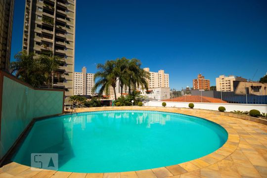 Área comum - Piscina de apartamento para alugar com 2 quartos, 78m² em Centro, Campinas