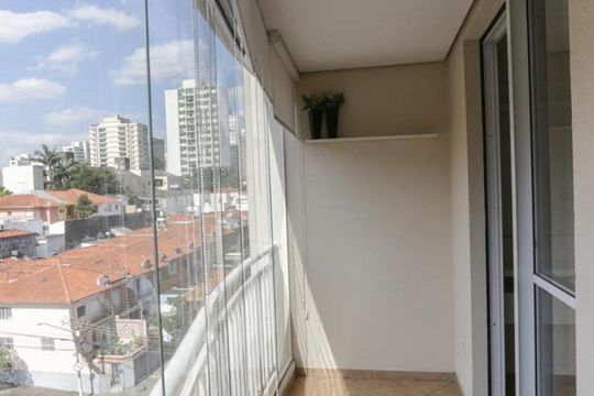Sacada de apartamento à venda com 1 quarto, 45m² em Pompeia, São Paulo