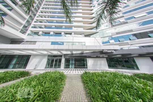 Fachada de kitnet/studio para alugar com 1 quarto, 28m² em Centro, Curitiba