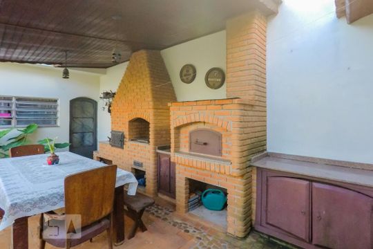 Área comum - Churrasqueira de casa à venda com 3 quartos, 250m² em Jardim da Gloria, São Paulo