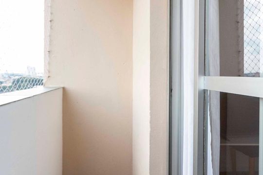 Varanda da Sala de apartamento à venda com 3 quartos, 65m² em Vila Divina Pastora, São Paulo