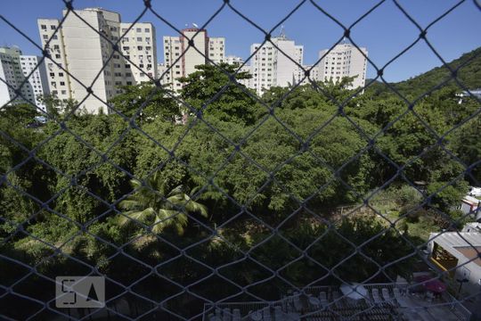 Vista do Quarto de apartamento à venda com 2 quartos, 52m² em Jacarepaguá, Rio de Janeiro