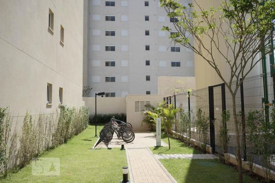 Área comum - Bicicletário de apartamento para alugar com 1 quarto, 35m² em Vila Palmeiras, São Paulo