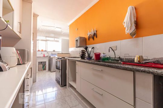 Cozinha - Armários de apartamento para alugar com 2 quartos, 93m² em Brooklin, São Paulo