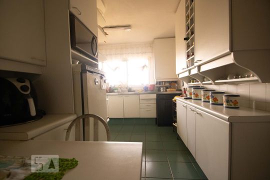 Cozinha de apartamento para alugar com 4 quartos, 317m² em Jardim Novo Santo Amaro, São Paulo