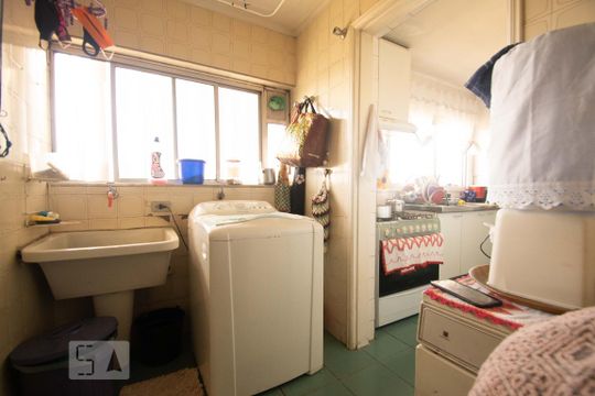 Área de Serviço de apartamento para alugar com 4 quartos, 317m² em Jardim Novo Santo Amaro, São Paulo