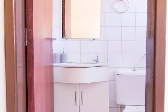 Banheiro da Suíte de apartamento para alugar com 3 quartos, 70m² em Monsenhor Messias, Belo Horizonte