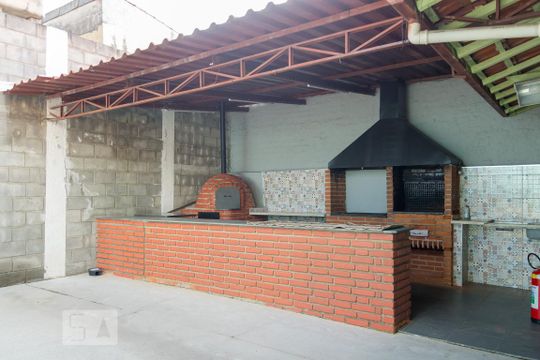 Área comum - Churrasqueira de apartamento à venda com 2 quartos, 66m² em Rudge Ramos, São Bernardo do Campo