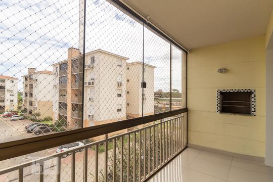Varanda da Sala de apartamento para alugar com 2 quartos, 58m² em Humaitá, Porto Alegre