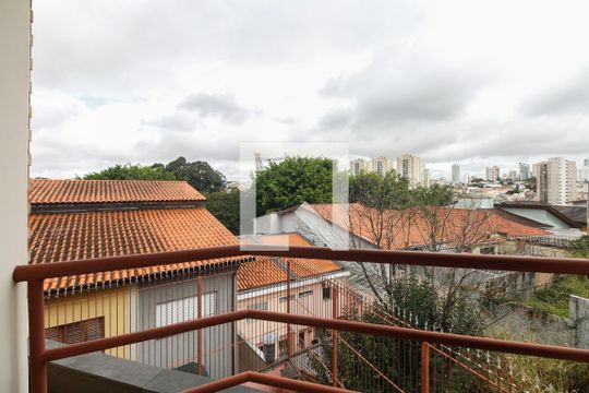 Varanda Suíte 1 de casa à venda com 3 quartos, 203m² em Jardim Textil, São Paulo