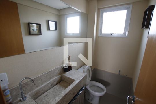 Banheiro Social de apartamento para alugar com 3 quartos, 89m² em Jardim América, Goiânia
