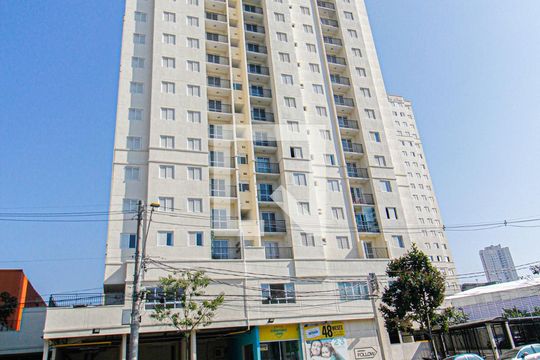 Fachada do Prédio de apartamento para alugar com 2 quartos, 47m² em Parque João Ramalho, Santo André