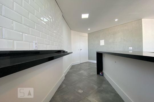Cozinha de apartamento à venda com 1 quarto, 45m² em Vila Andrade, São Paulo
