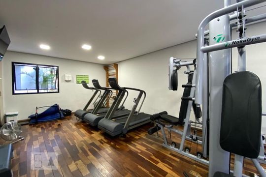 Área comum - Academia de apartamento à venda com 1 quarto, 45m² em Vila Andrade, São Paulo