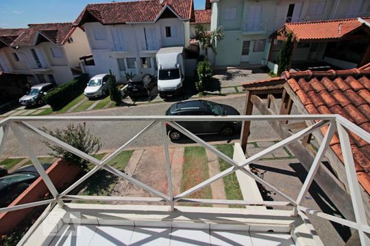 Varanda da Suíte de casa de condomínio para alugar com 3 quartos, 110m² em Granja Viana , Cotia