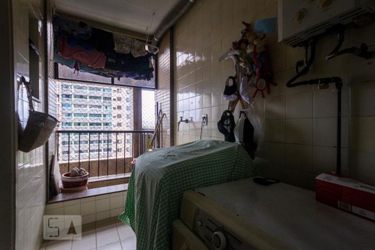 Área de Serviço de apartamento à venda com 3 quartos, 123m² em Barra da Tijuca, Rio de Janeiro