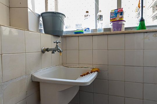 Área de Serviço de apartamento para alugar com 1 quarto, 48m² em Centro, Niterói