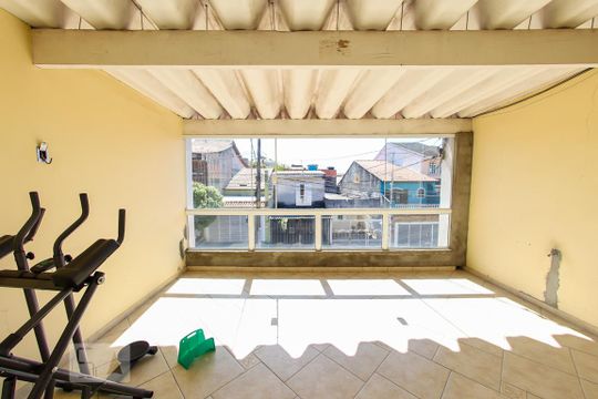 Varanda da Sala de casa à venda com 3 quartos, 213m² em Parque Continental, Guarulhos