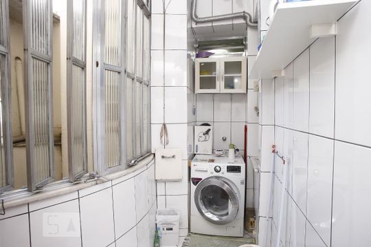 Área de Serviço de apartamento à venda com 3 quartos, 120m² em Tijuca, Rio de Janeiro