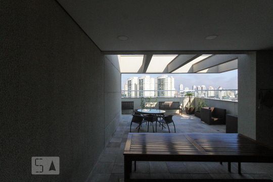 Área comum - Churrasqueira de kitnet/studio à venda com 1 quarto, 26m² em Vila Prudente, São Paulo