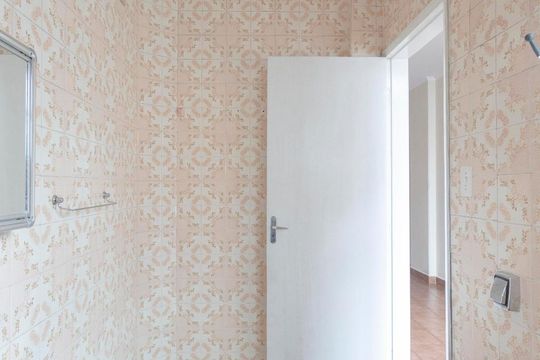 Banheiro de kitnet/studio à venda com 1 quarto, 31m² em Santa Cecília, São Paulo