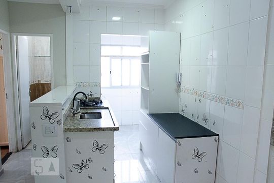 Cozinha de apartamento à venda com 2 quartos, 55m² em Vila Guilherme, São Paulo