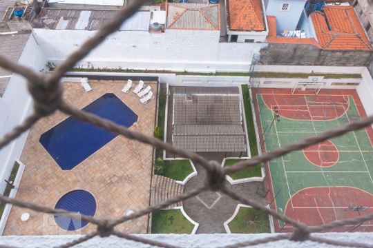 Vista da Sacada de apartamento para alugar com 2 quartos, 55m² em Vila Santana, São Paulo