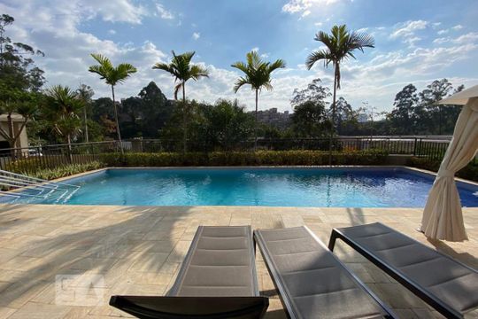 Área comum - Piscina de apartamento à venda com 2 quartos, 60m² em Jardim Parque Morumbi, São Paulo
