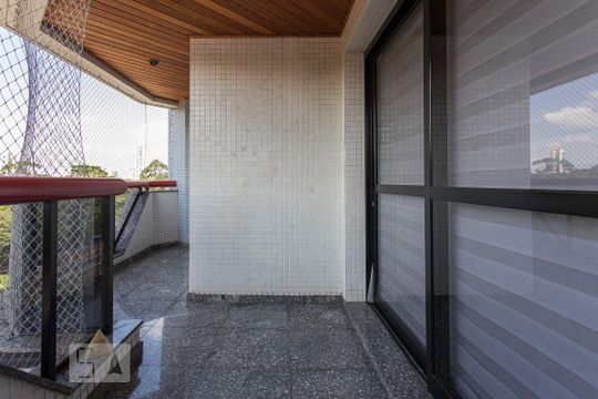 Varanda da Sala de apartamento à venda com 4 quartos, 135m² em Jardim Anália Franco, São Paulo
