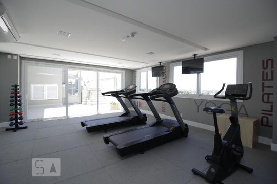 Área comum - Academia de apartamento à venda com 1 quarto, 46m² em Centro, Canoas