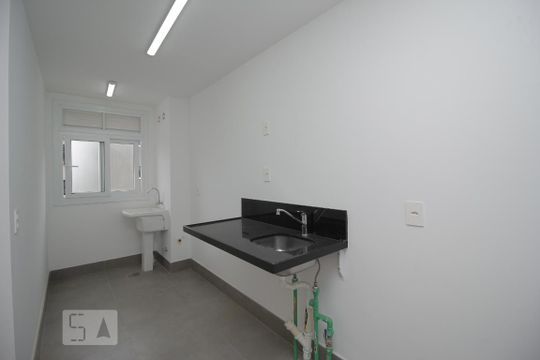 Cozinha de apartamento à venda com 1 quarto, 46m² em Centro, Canoas