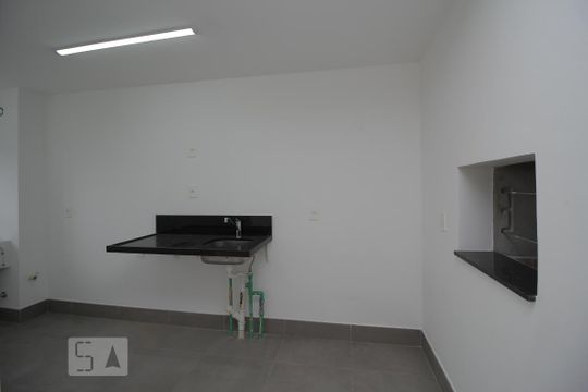 Cozinha de apartamento à venda com 1 quarto, 46m² em Centro, Canoas