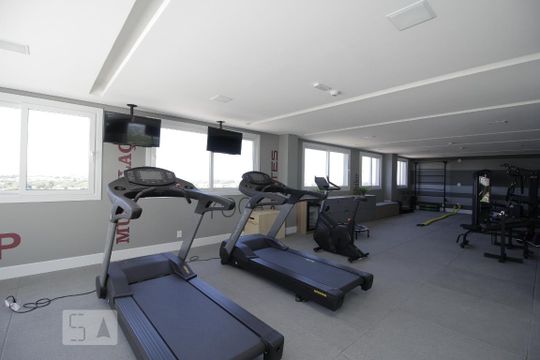 Área comum - Academia de apartamento à venda com 1 quarto, 46m² em Centro, Canoas