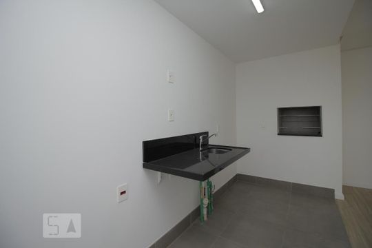 Cozinha de apartamento à venda com 1 quarto, 46m² em Centro, Canoas