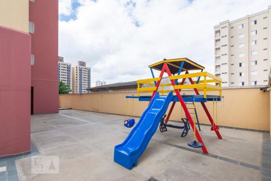 Área Comum - Playground de apartamento para alugar com 3 quartos, 95m² em Vila Valparaíso, Santo André