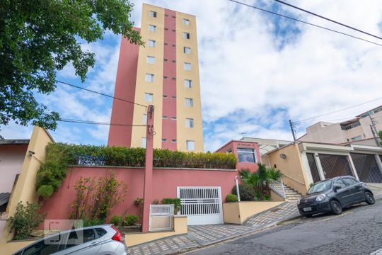 Fachada de apartamento para alugar com 3 quartos, 95m² em Vila Valparaíso, Santo André