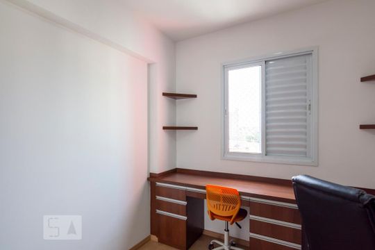 Quarto 3 de apartamento para alugar com 3 quartos, 95m² em Vila Valparaíso, Santo André
