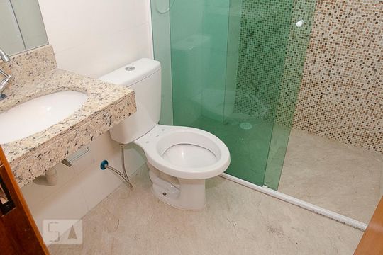Banheiro de apartamento para alugar com 1 quarto, 40m² em Vila Maria, São Paulo