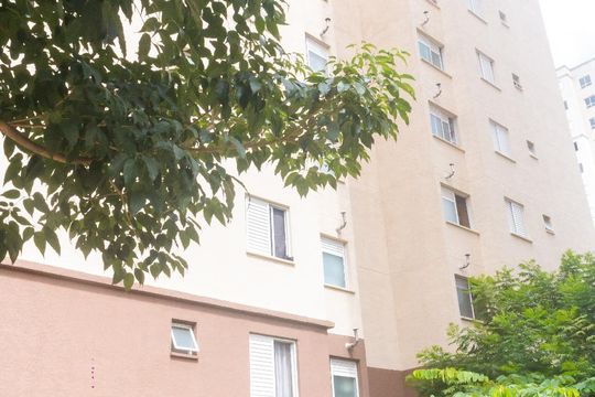 Fachada do bloco de apartamento à venda com 2 quartos, 48m² em Colônia (zona Leste), São Paulo