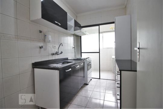 Cozinha de apartamento para alugar com 2 quartos, 58m² em Vila Andrade, São Paulo