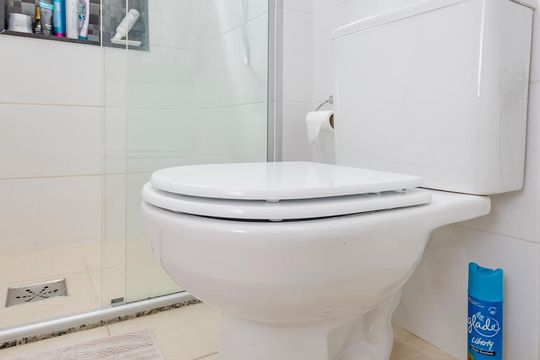Banheiro da Suíte 1 de apartamento para alugar com 2 quartos, 63m² em Buritis, Belo Horizonte