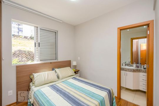 Suíte 1 de apartamento para alugar com 2 quartos, 63m² em Buritis, Belo Horizonte