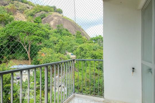 Varanda da Sala de apartamento para alugar com 3 quartos, 100m² em Tijuca, Rio de Janeiro
