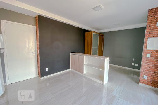 Sala e Cozinha de kitnet/studio à venda com 1 quarto, 33m² em Vila Prudente, São Paulo