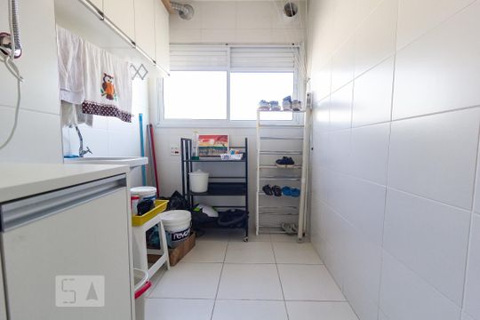 Área de Serviço de apartamento para alugar com 1 quarto, 65m² em Jardim Novo Santo Amaro, São Paulo